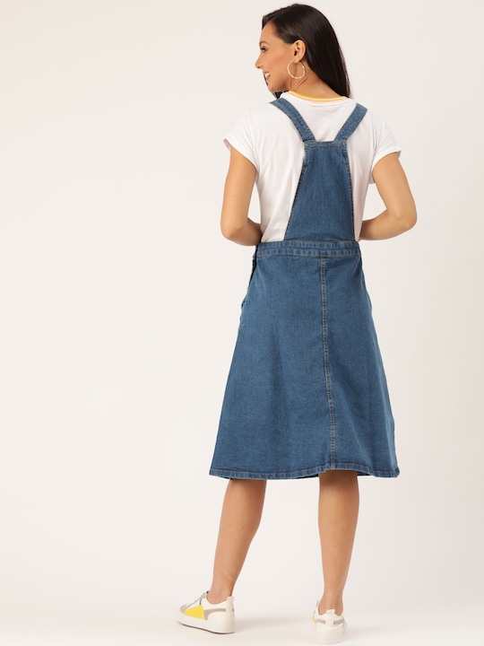 Buy Shiva Trends Cotton Blended Women's Dungaree Dress with Top Online at  Best Prices in India - JioMart.