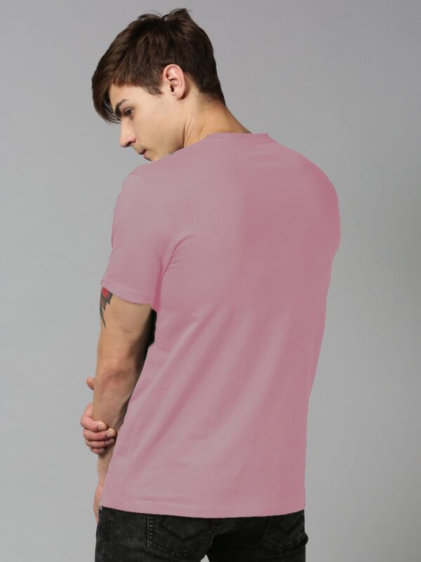 UrGear Men pink Printed Casual Half Sleeve T-Shirt - Image 2