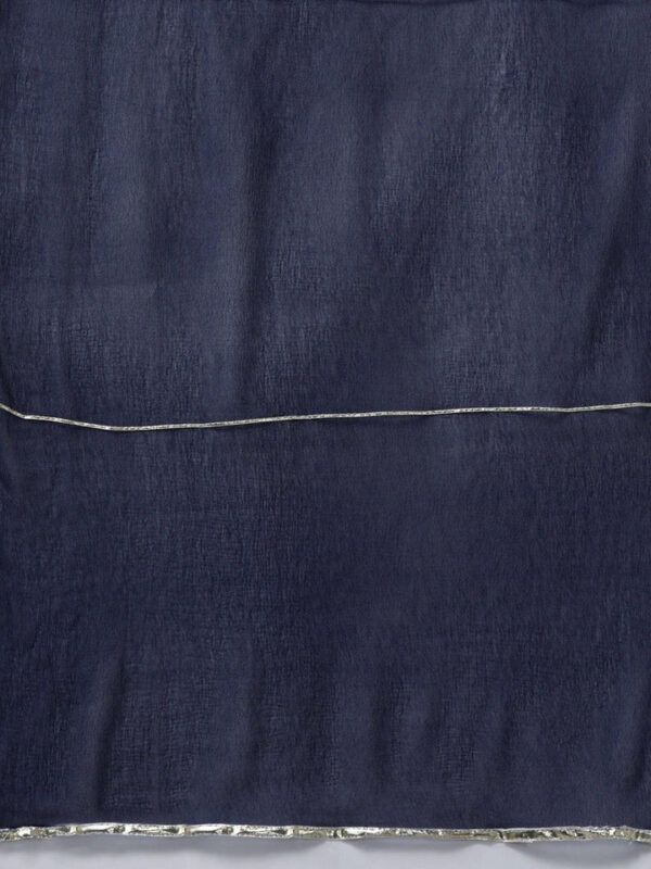 Divena Beige Cotton Straight Kurta pant set with Dupatta - Image 7